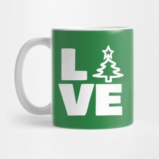 Chonk Love Christmas with Tree Mug